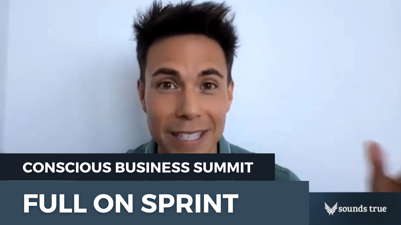Full on Sprint | Apolo Ohno At the Conscious Business Summit W/ Sounds True