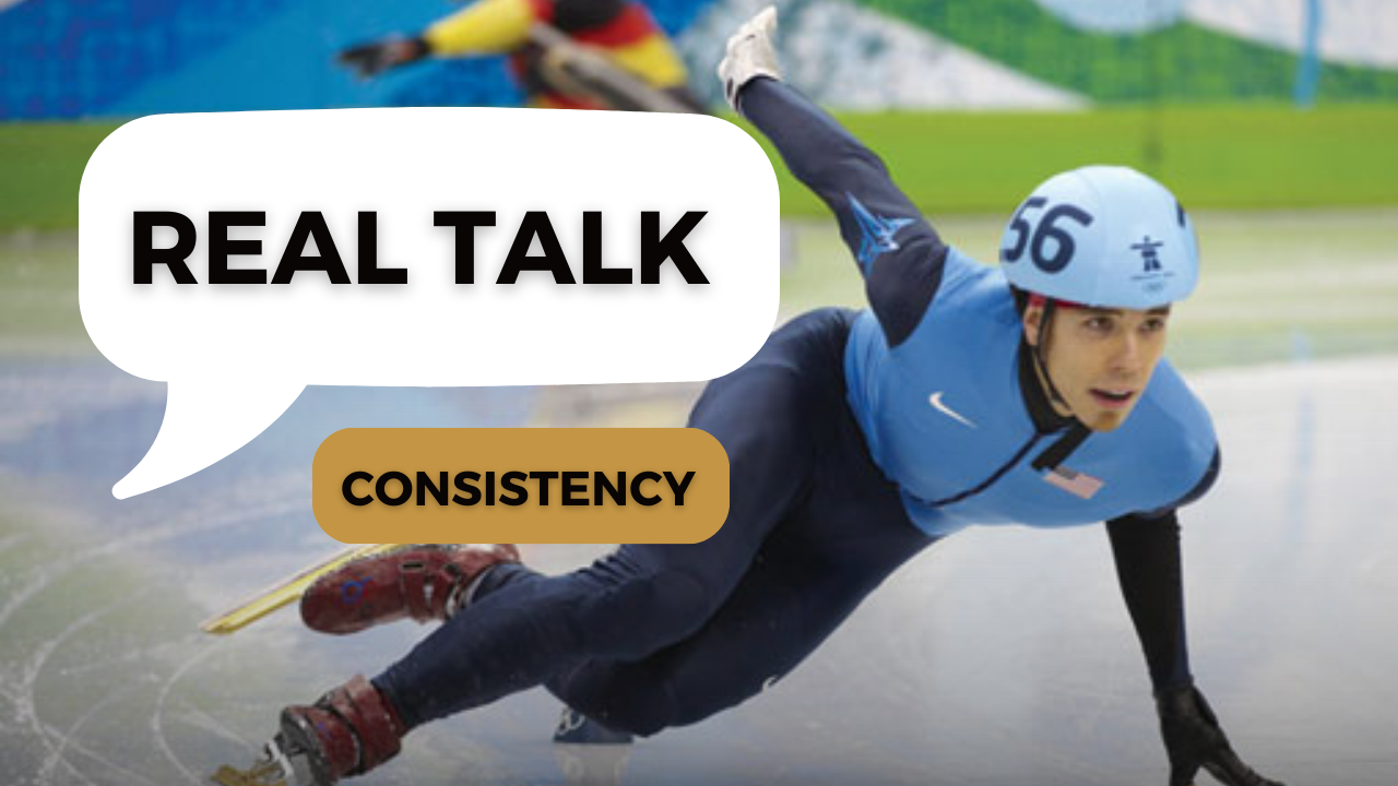 The power of consistency | real talk with Apolo Ohno