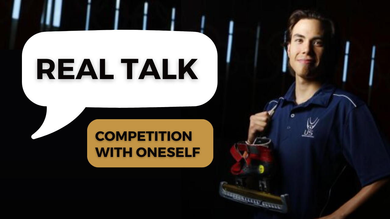 Real Talk W/ Apolo Ohno | Competition with Oneself